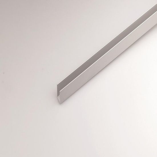 Aliuminio U-profilis sidabrinis 10x10x1000 paveikslėlis