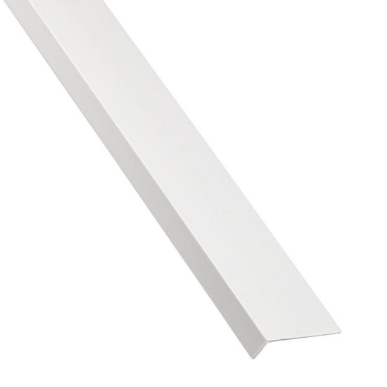 PVC lipnus kampinis strypas baltas matinis 16x11x1000 paveikslėlis