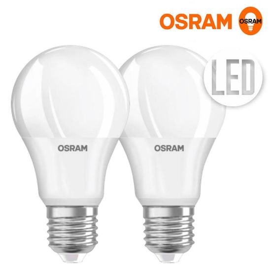 Żarówka LED OSRAM A60 E27 8,5W 4000K 2PAK paveikslėlis