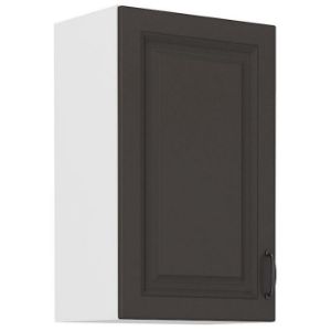 Virtuvės spintelė STILO grafito matinis/baltas 45g-72 1f paveikslėlis