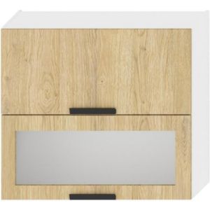 Virtuvės spintelė Denis w80grf/2 sd ąžuolas londonas/balta paveikslėlis