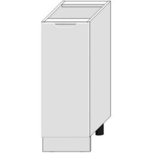 Virtuvės spintelė Zoya D30 Pl White Pea/White paveikslėlis