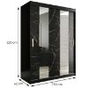 Spinta Marble Pole 150 Black/Marble Black paveikslėlis