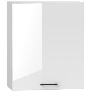 Virtuvės spintelė Oscar W60 PL balta blizgi/balta paveikslėlis