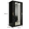 Spintelė Marble T1 100 Black/Marble Black paveikslėlis