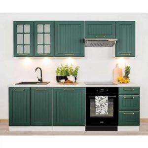 Virtuvė Irma 180/240 žalia matinė paveikslėlis