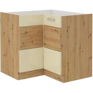 ARTISAN virtuvės spintelė kreminio blizgesio 89X89 DN 1F BB paveikslėlis