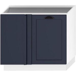 Virtuvinė spintelė Adele Dnp Pl Navy Blue/Matte/White paveikslėlis