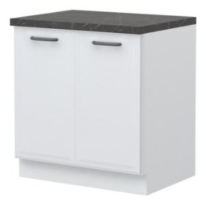 Virtuvės spintelė Evia r-80-2k/4 perlo pilka matinė paveikslėlis