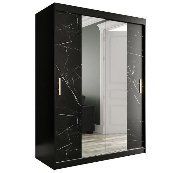 Spintelė Marble T1 150 Black/Marble Black paveikslėlis