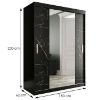 Spintelė Marble T1 150 Black/Marble Black paveikslėlis