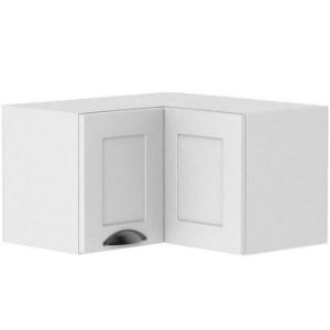 Virtuvės spintelė Adele Wrn36 Pl balta žirnių/balta paveikslėlis