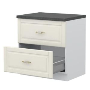 Virtuvės spintelė Evergreen R-80-2MBOX/4 2S ivorymat paveikslėlis