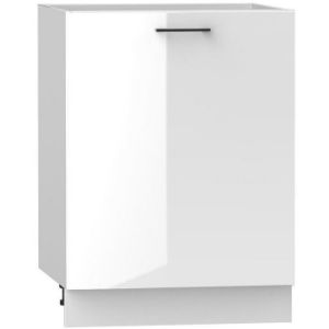 Virtuvės spintelė Oscar D60pc Pl balta blizgi/balta paveikslėlis