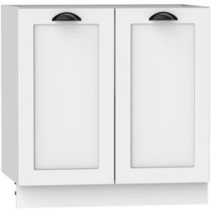 Virtuvės spintelė Adele D80 White Pea/White paveikslėlis