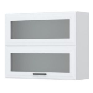 Virtuvės spintelė Evia v7-90-2ksp/4 pearl grey mat paveikslėlis