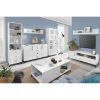 Vitrina Bergen Be3 White Lux/White Gloss paveikslėlis