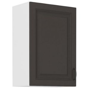 Virtuvės spintelė STILO grafito matinis/baltas 50g-72 1f paveikslėlis
