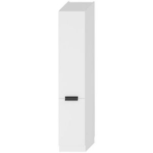 Virtuvės spintelė Denis d40sł 2133 pl 2fr balta satino matinė paveikslėlis