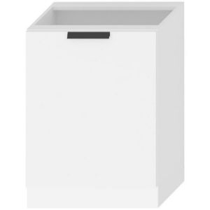 Virtuvės spintelė Denis d60pc pl balta satino matinė/balta paveikslėlis