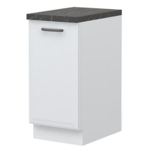 Virtuvės spintelė Evia r-40-1k/4 perlo pilka matinė paveikslėlis