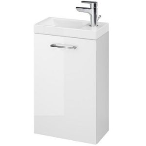 Spintelės ir praustuvo komplektas Lara Como 40 baltas paveikslėlis