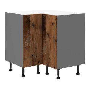 Virtuvės spintelė TESSA oldstyle/antracitas 89x89 dn 1f bb paveikslėlis