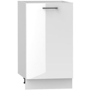 Virtuvės spintelė Oscar D45 Pl balta blizgi/balta paveikslėlis