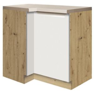 Virtuvės spintelė Glamour14d Right White paveikslėlis