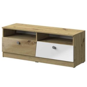 TV Nero 08 2 stalčių spintelė - Blizganti pilka paveikslėlis