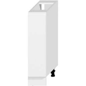 Virtuvės spintelė Livia D20 cargo / krepšelis baltas žirnių matinis paveikslėlis