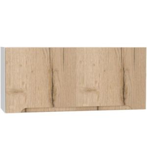 Virtuvinė spintelė Zoya W80okgr Halifakso ąžuolas/balta paveikslėlis