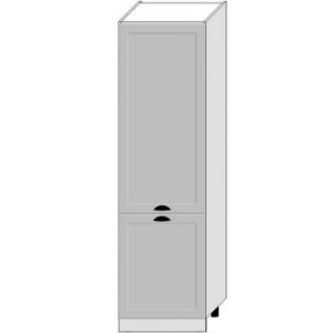 Virtuvės spintelė Adele D60sł 2133 Pl 2fr Grey Matte/White paveikslėlis