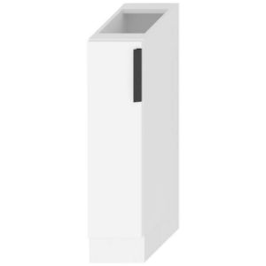 Virtuvės spintelė Denis d20 cargo + krepšys balta satino matinė paveikslėlis