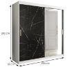 Spinta Marble T2 200 White/Marble Black paveikslėlis