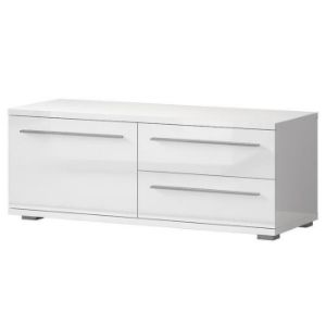 TV spintelė Piano TV120-1K2F/PN-70/KA/70/KA/70 krištolo baltumo paveikslėlis