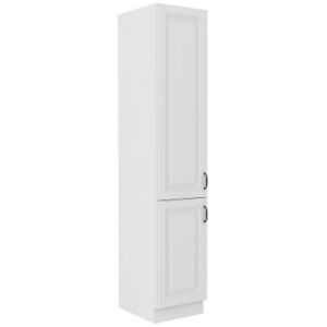 Virtuvės spintelė STILO balta matinė/balta 40dk-210 2f paveikslėlis