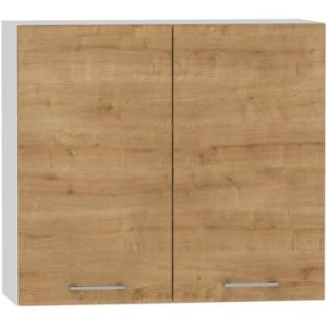 Virtuvės spintelė Bono W80su Alu ąžuolas Burlingtonas/balta paveikslėlis