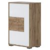 Komoda Stela Cpl1 Tobacco Oak/Crystal White paveikslėlis