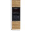 Virtuvės spintelė Bono D60pk Mv 2133 Pl Oak Burlington/Bi paveikslėlis