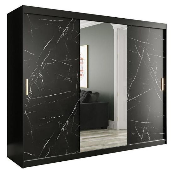 Spintelė Marble T1 250 Black/Marble Black paveikslėlis