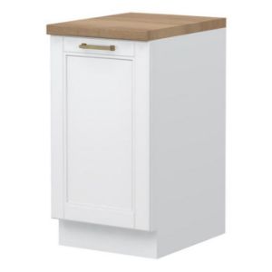 Virtuvės spintelė Tara R-45-1k/4 Baltas kilimėlis paveikslėlis