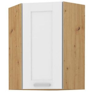 Virtuvinė spintelė LUNA balta matinė/artisan 58x58 gn-90 1f paveikslėlis