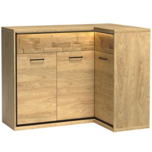 Kampinė komoda M15 Milan Natural Hickory paveikslėlis