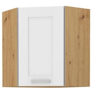 Virtuvės spintelė LUNA balta matinė/artisan 58x58 gn-72 1f paveikslėlis