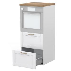 Virtuvės spintelė Tara K14-60-2mb/4 Baltas kilimėlis paveikslėlis