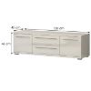 TV spintelė Piano TV150-2K2F/PN-71/KA/71 beige paveikslėlis