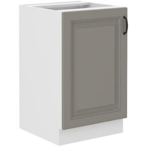 Virtuvės spintelė Stilo claygrey/balta 50zl 1f bb paveikslėlis