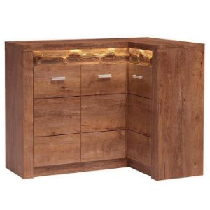 Indianapolis kampinė komoda I15 Ash bright paveikslėlis