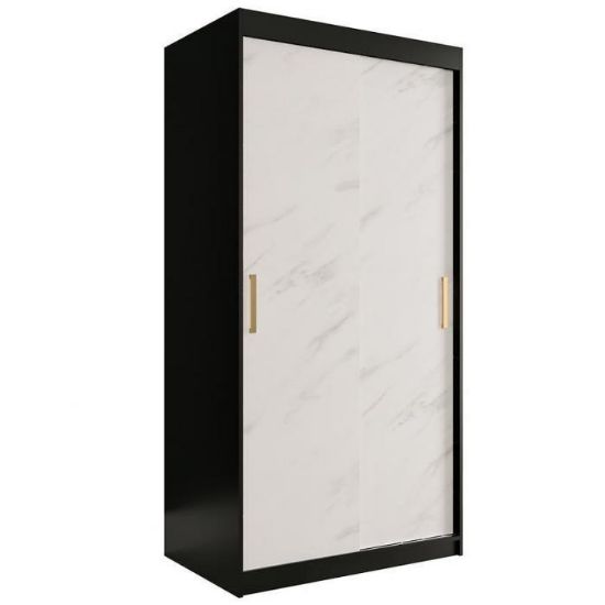 Spintelė Marble T 100 Black/Marble White paveikslėlis